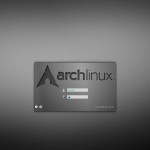 Tema para el KDM estilo ArchLinux